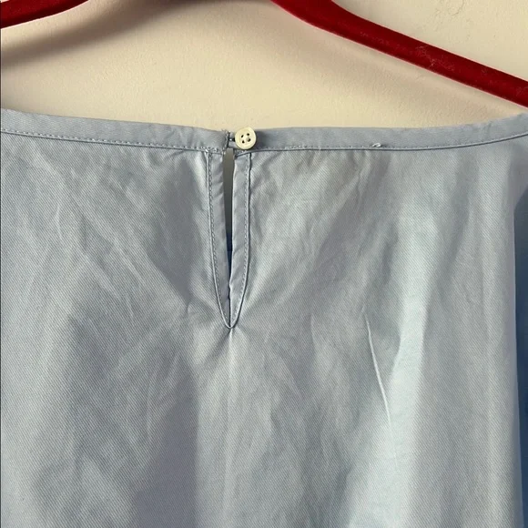 Talbots|Light Blue Tunic with Ribbon Details sz Large - Picture 5 of 7